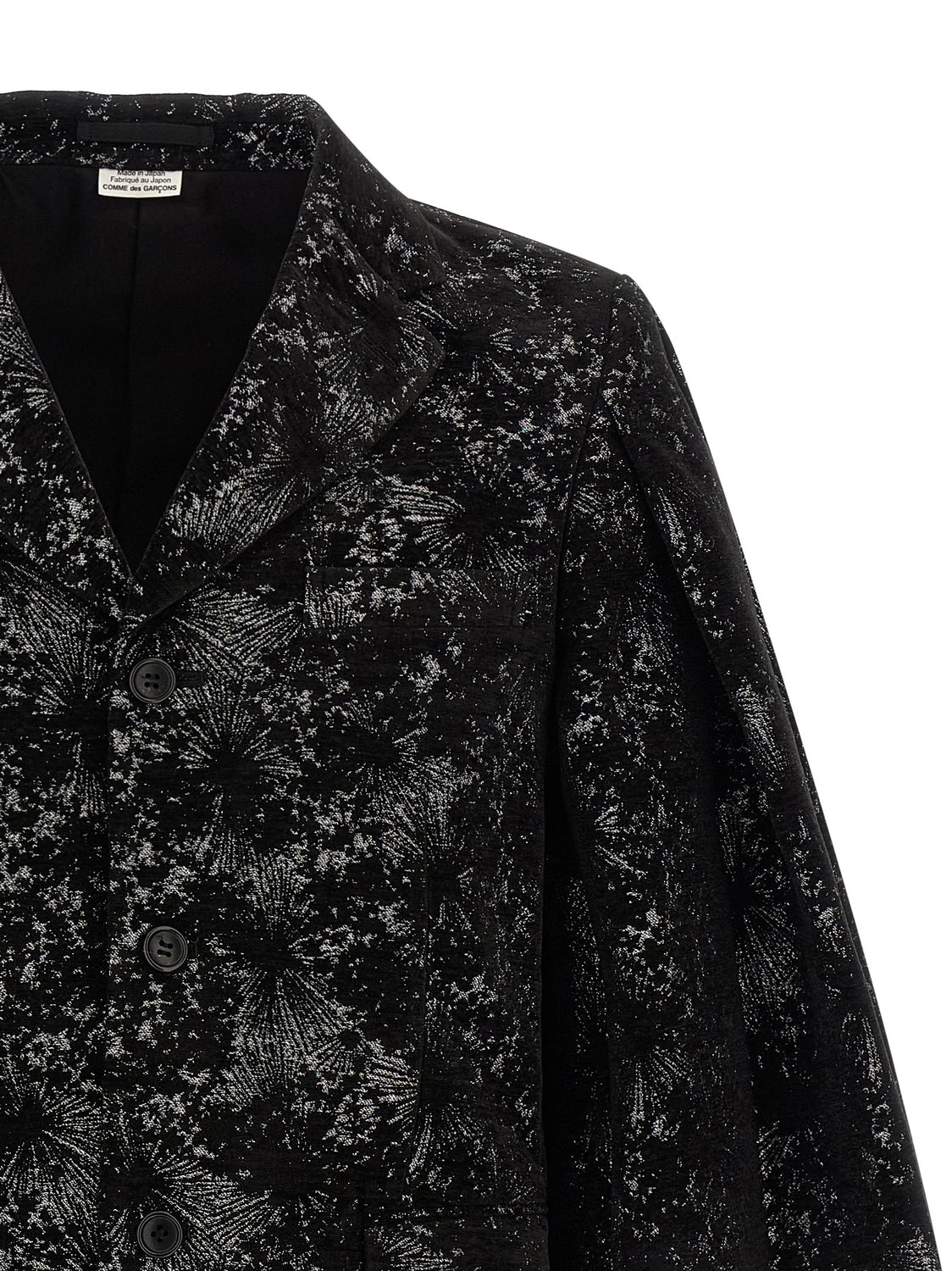 Black Polyester Blazer