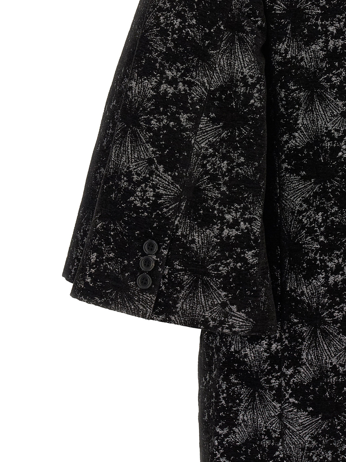 Black Polyester Blazer