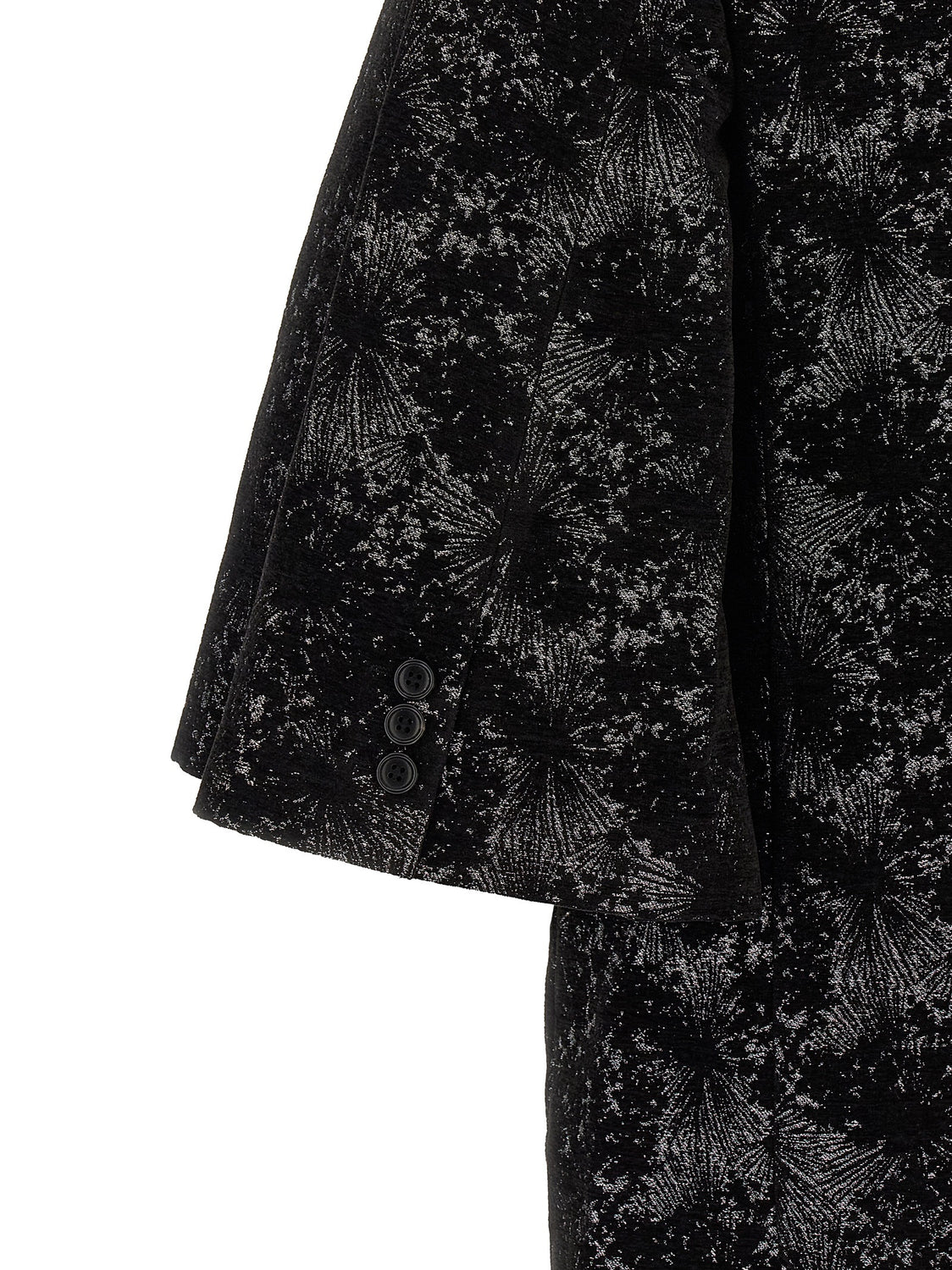 Black Polyester Blazer