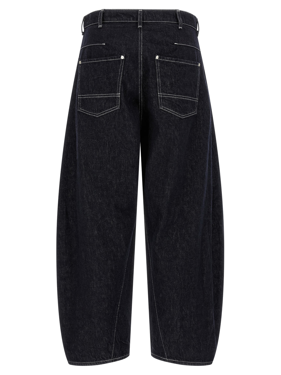 Blue Cotton Jeans Denim