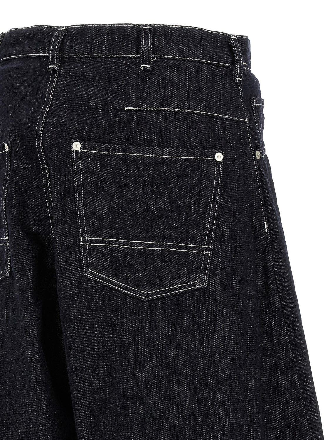 Blue Cotton Jeans Denim