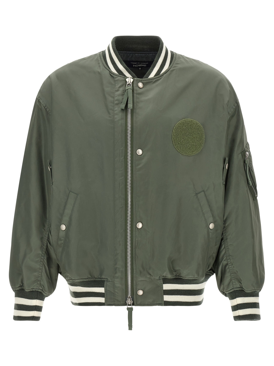Bicolor Nylon Bomber