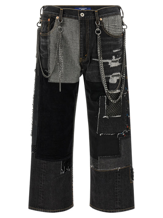 Blue Cotton Jeans Denim