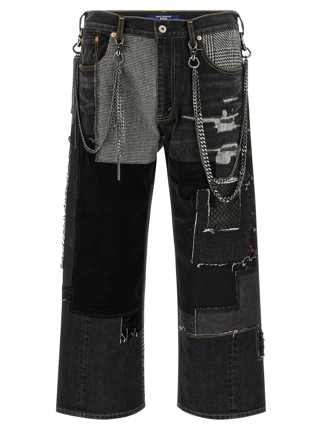 Blue Cotton Jeans Denim