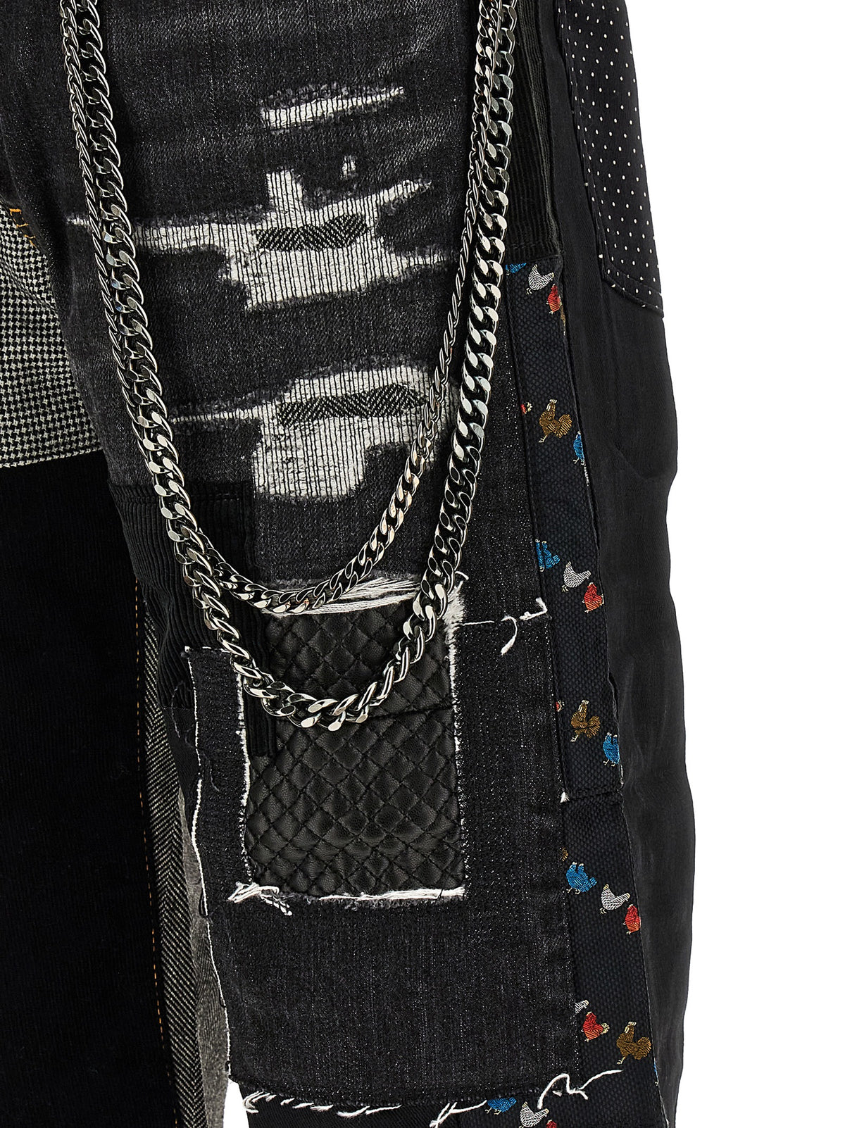 Blue Cotton Jeans Denim