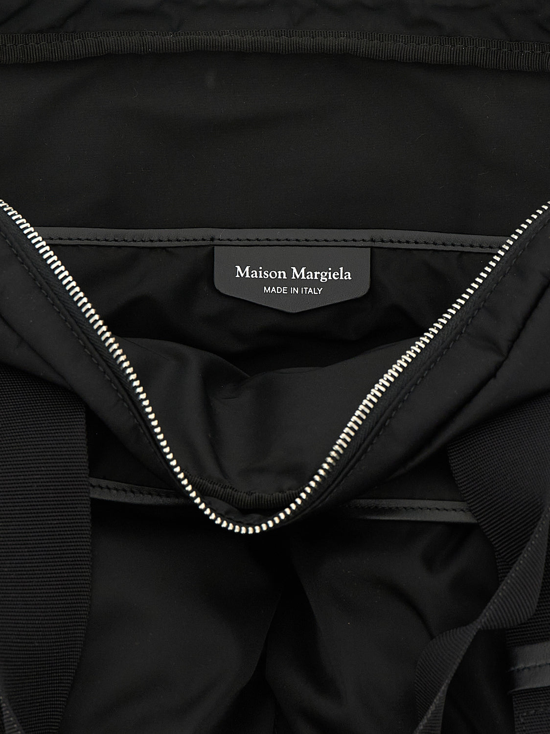 Black Polyamide Tote Bag