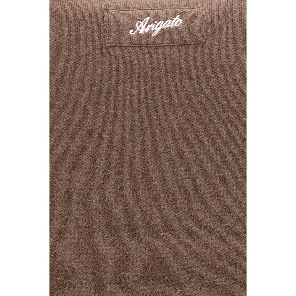 Brown Wool Oves Aries Sweatshirt