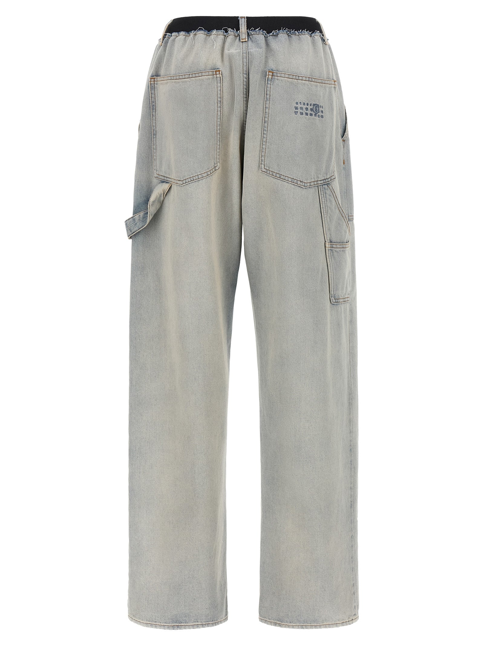 Blue Cotton Relaxed Fit Jeans
