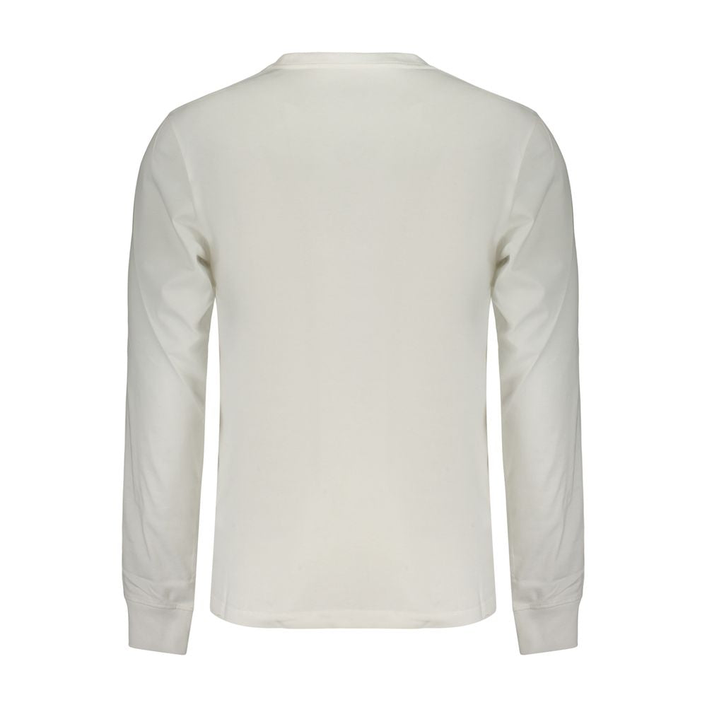 White Cotton Men's T-Shirt