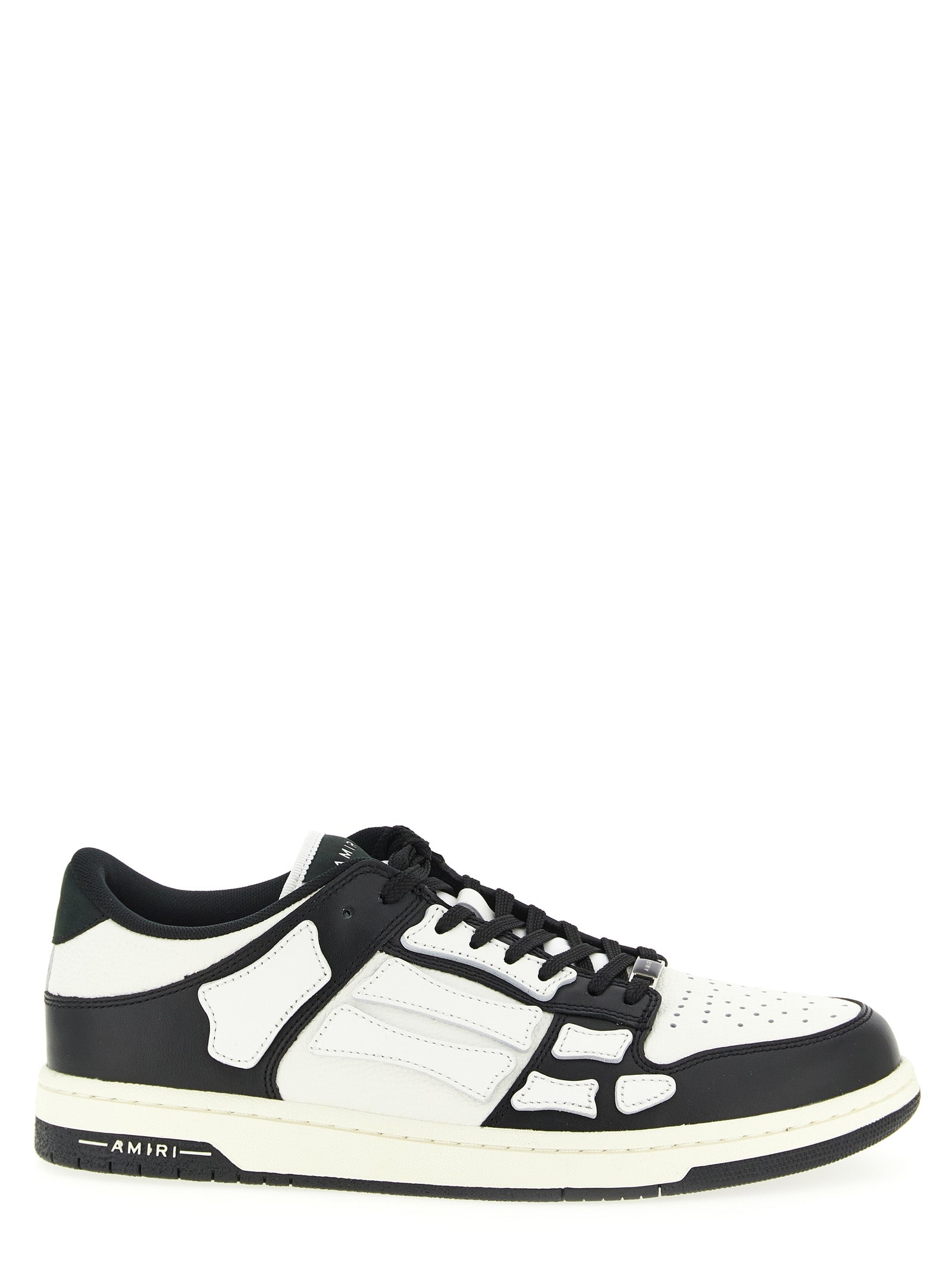 Bicolor Calfskin Low Top Sneakers
