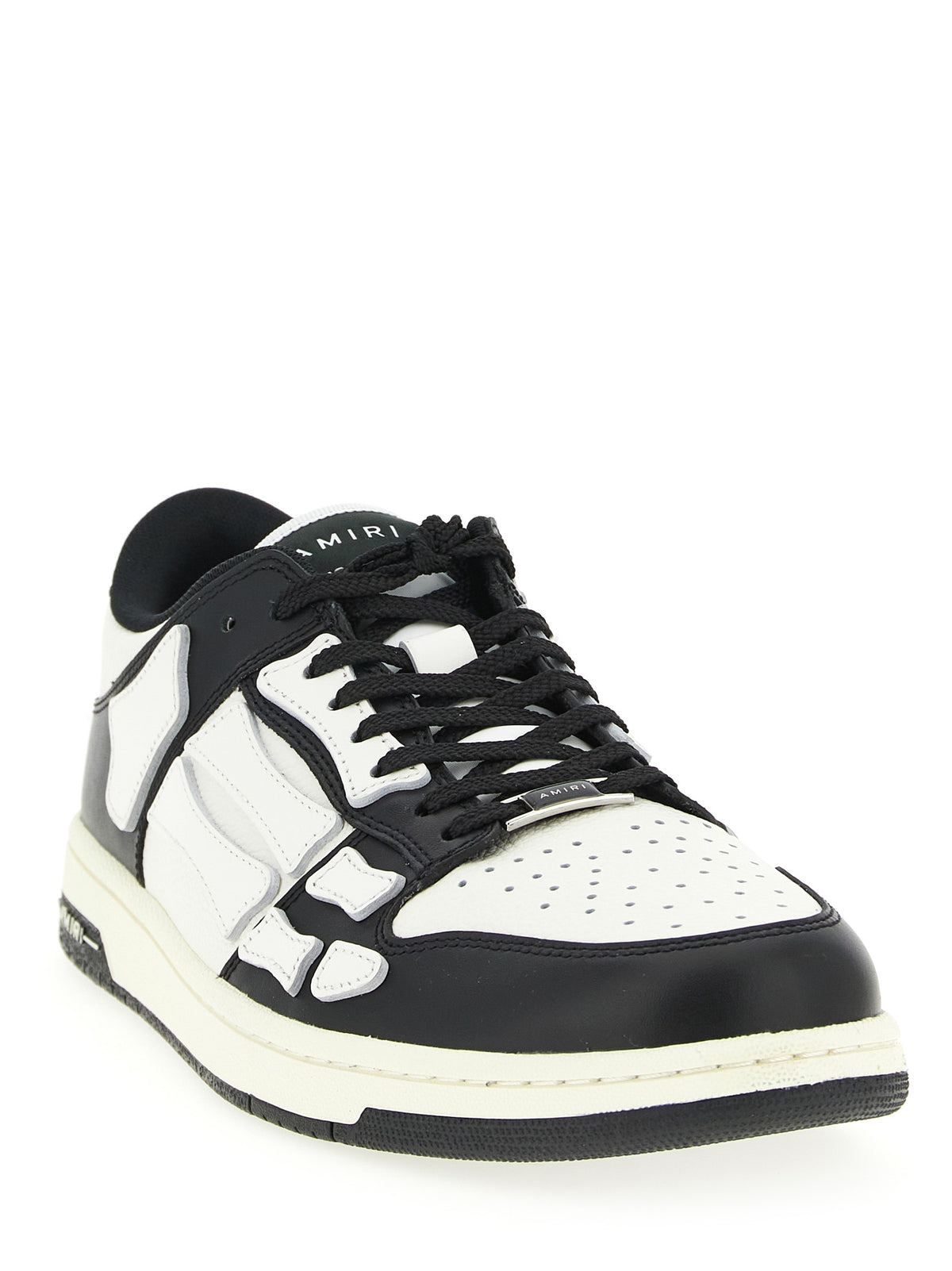 Bicolor Calfskin Low Top Sneakers