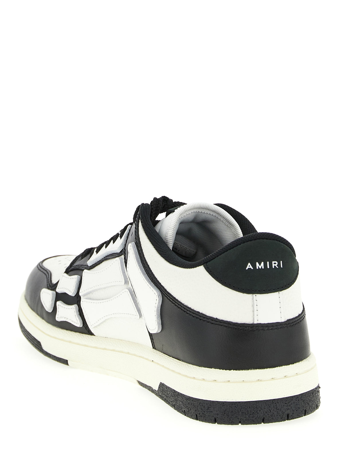 Bicolor Calfskin Low Top Sneakers