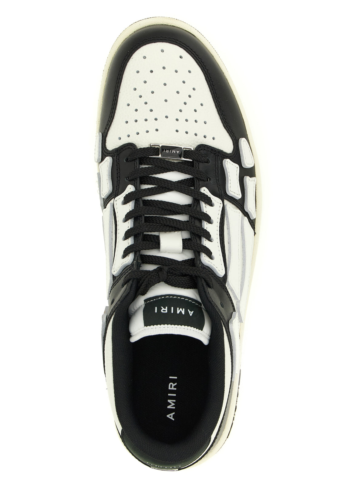 Bicolor Calfskin Low Top Sneakers