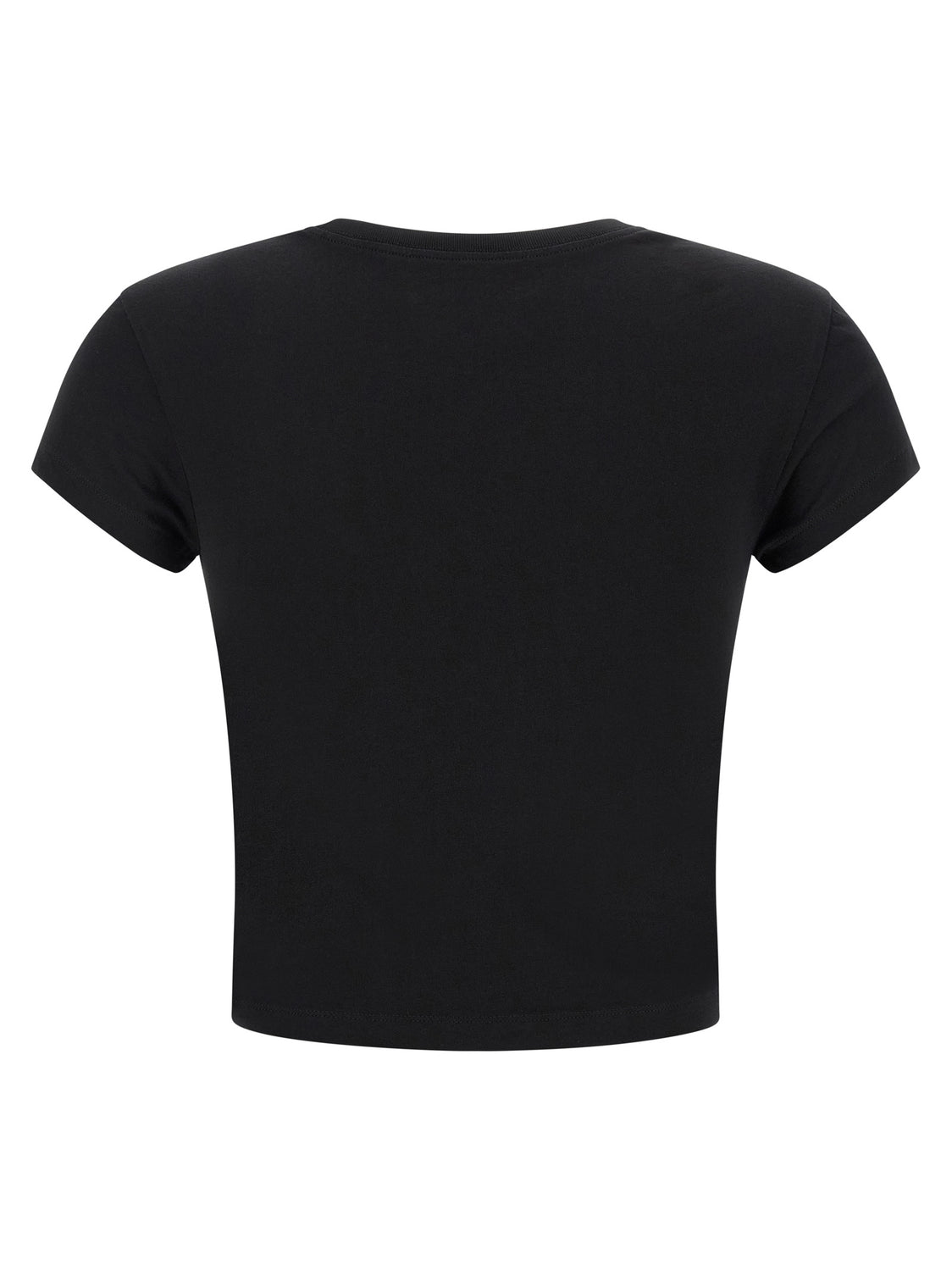 Black Cotton T-Shirt