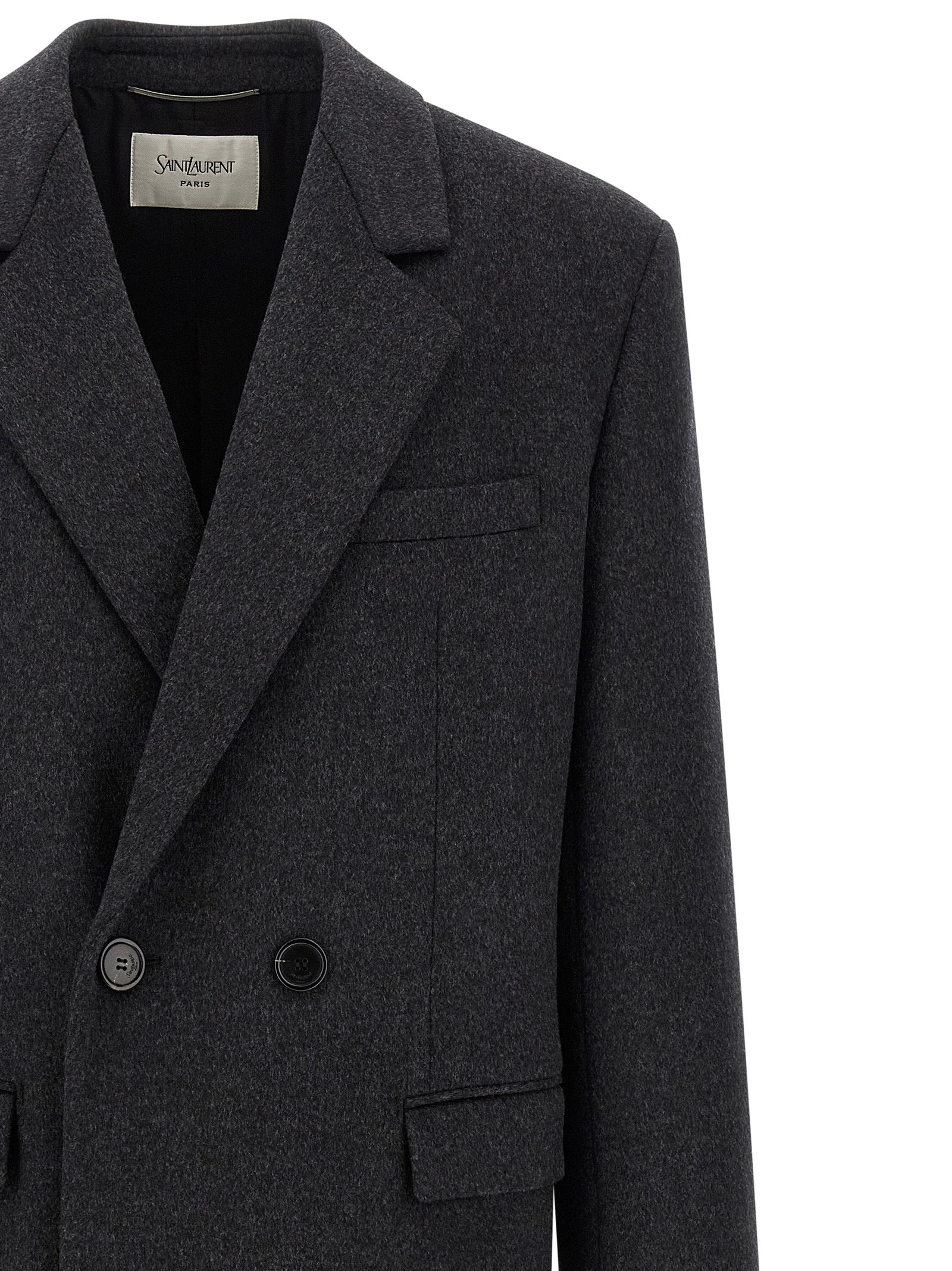 Gray Wool Coat