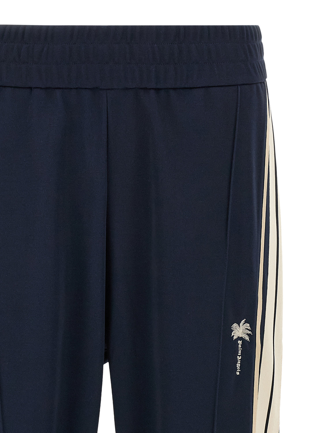 Blue Polyester Joggers (Workout Pants)