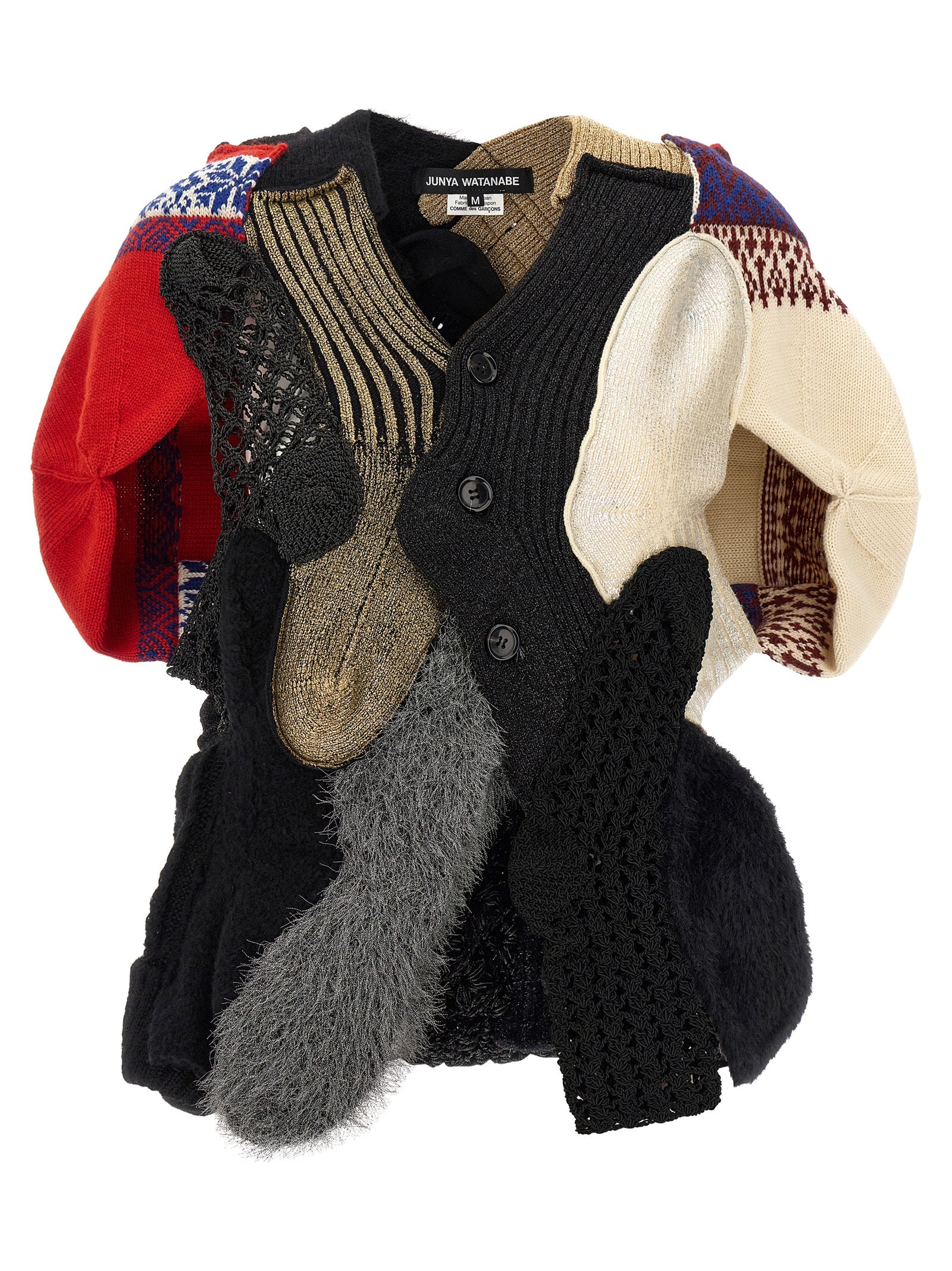 Multicolor Wool Cardigan