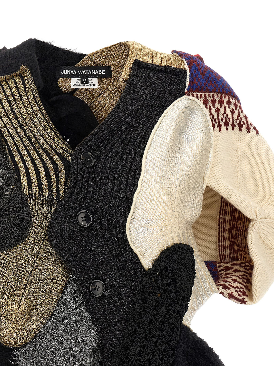 Multicolor Wool Cardigan