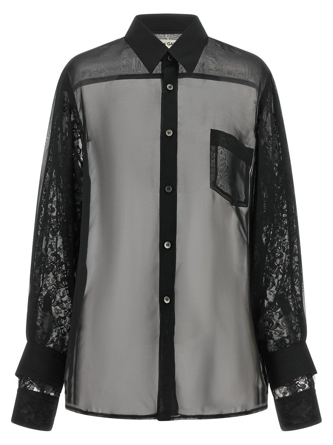 Black Polyester Blouse