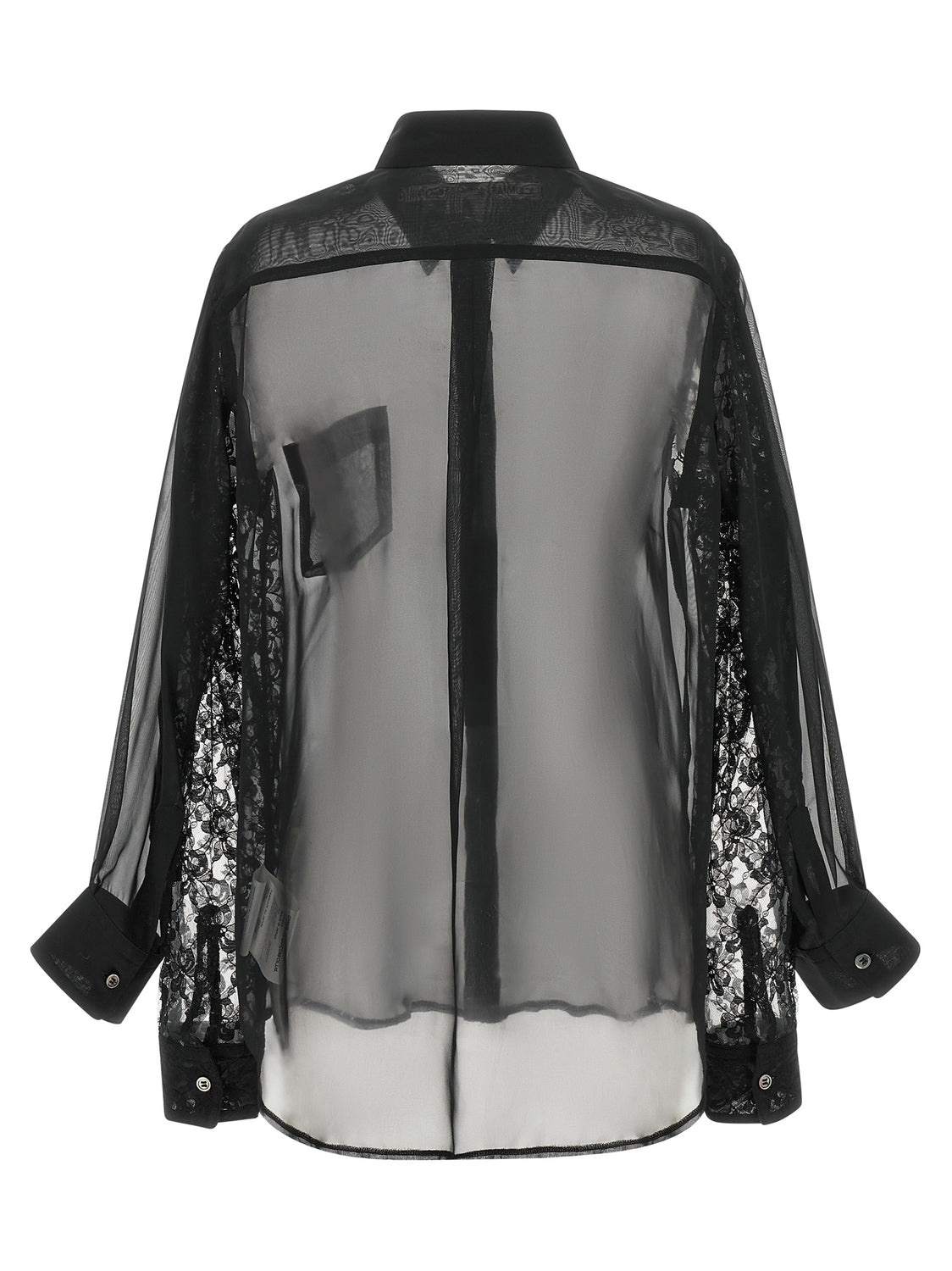 Black Polyester Blouse
