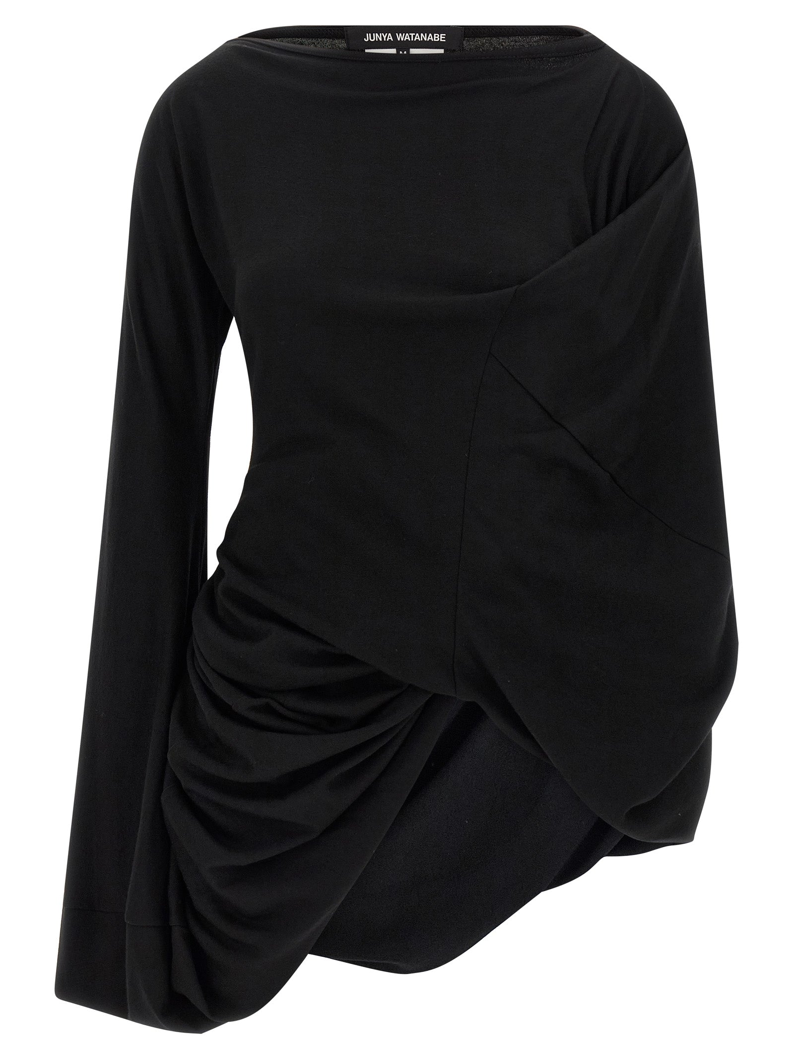Black Wool Blouse