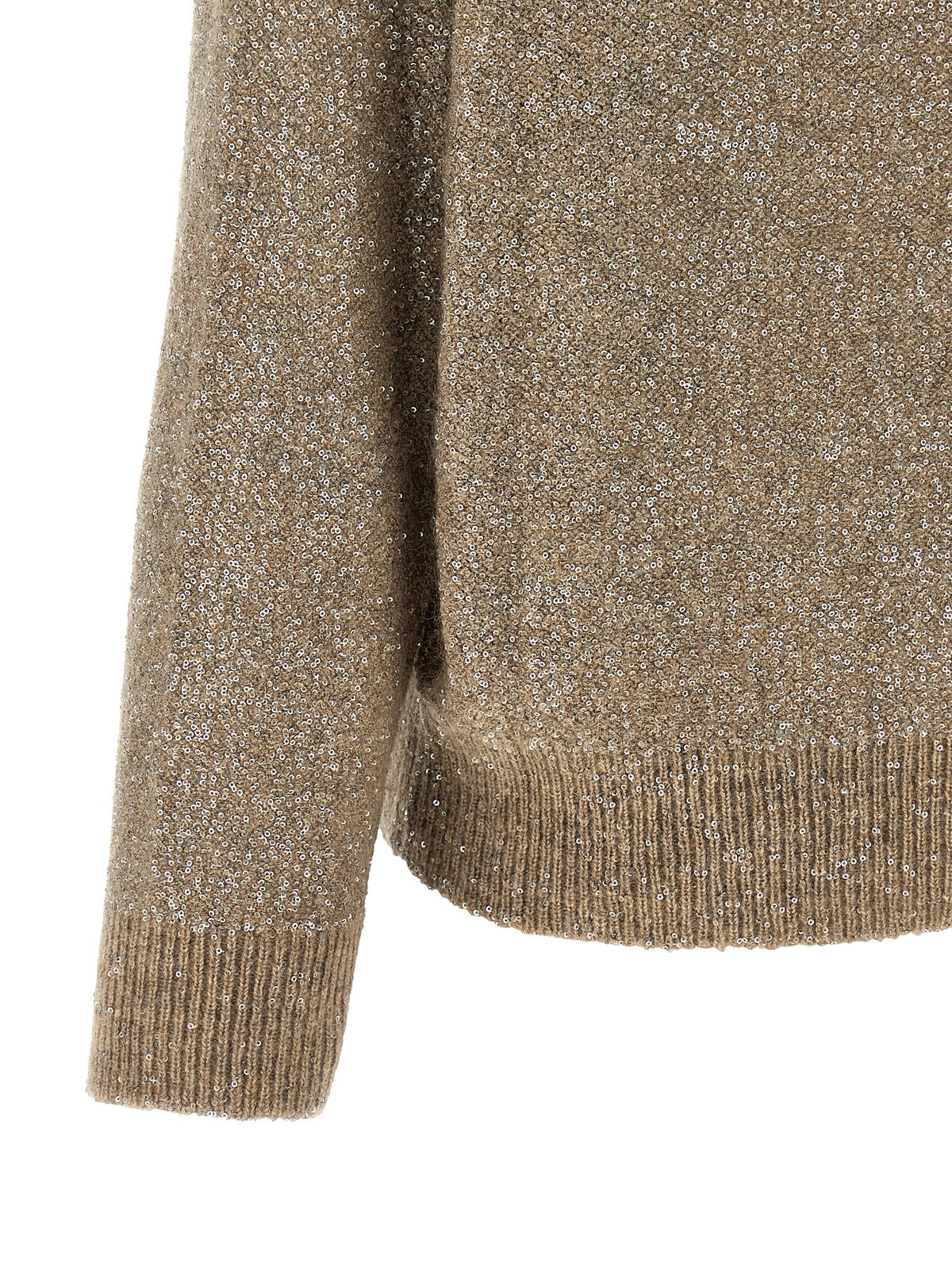 Beige Polyamide Cardigan