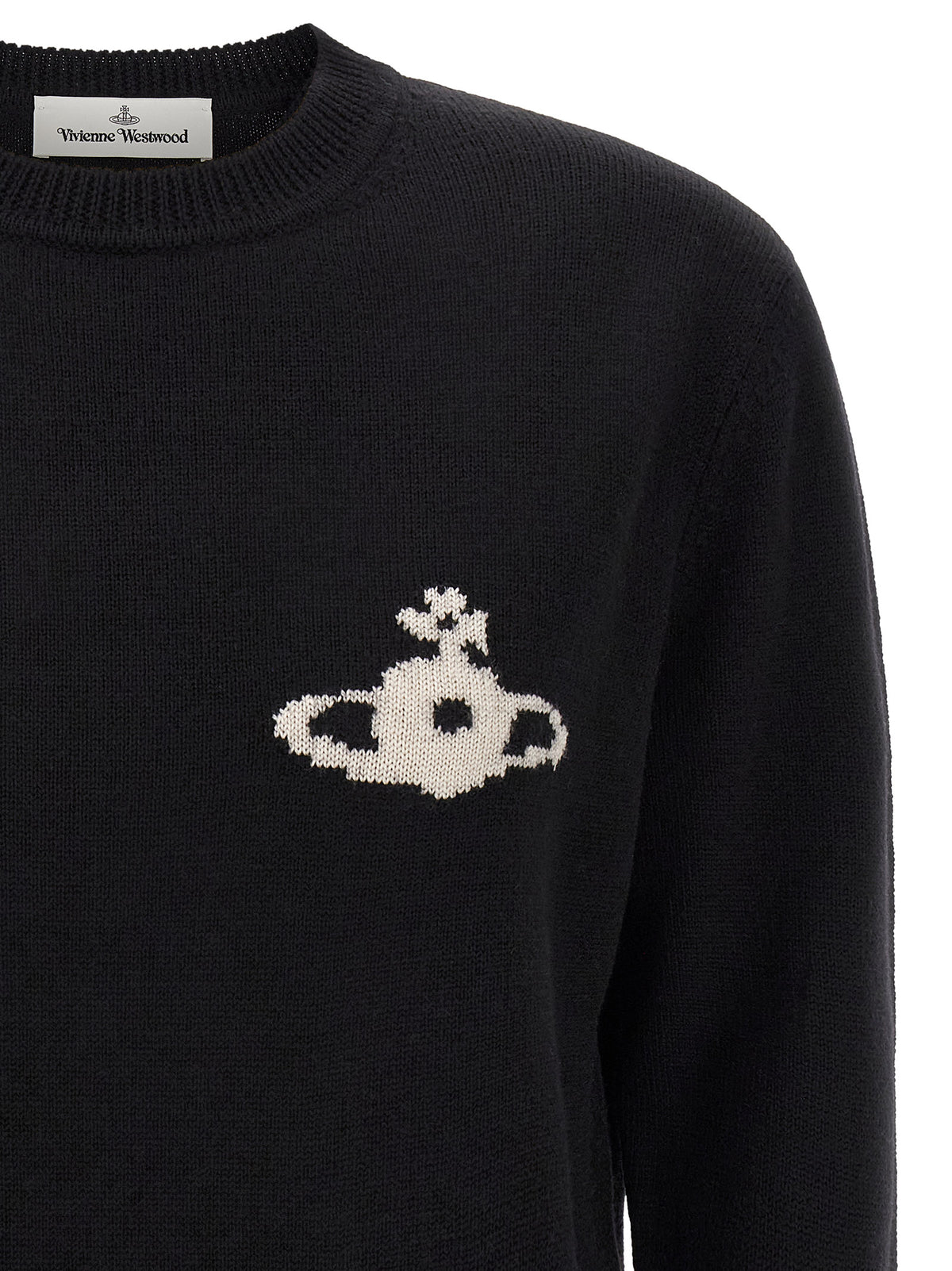 Black Wool Cardigan