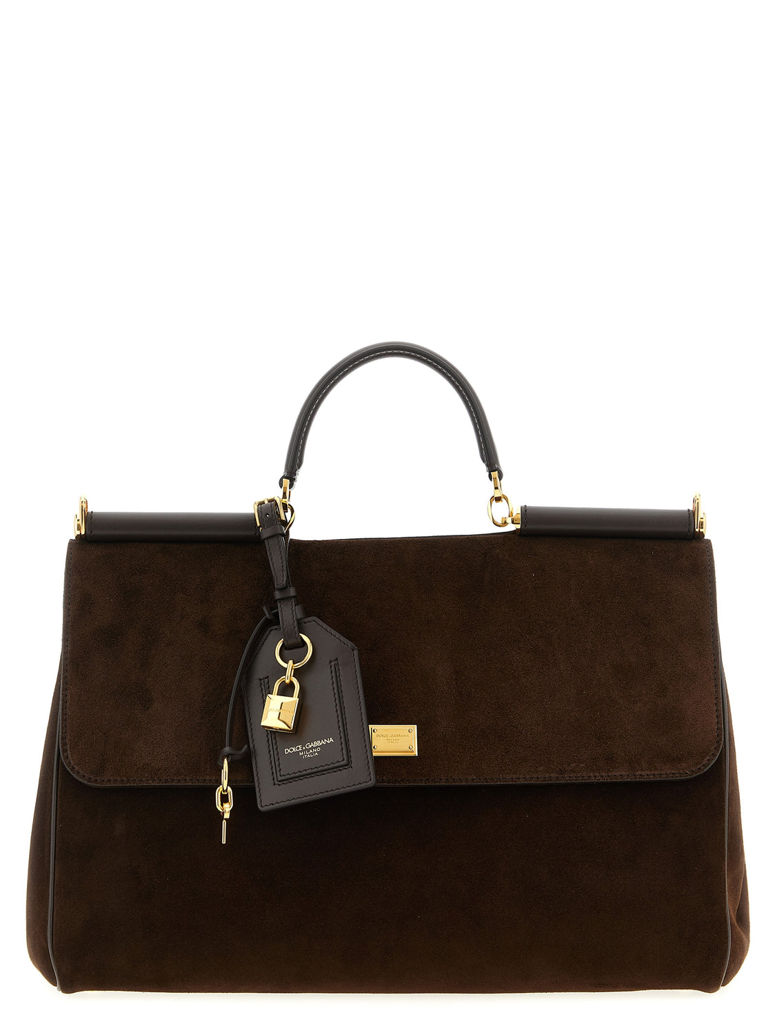 Brown Pvc Handbag
