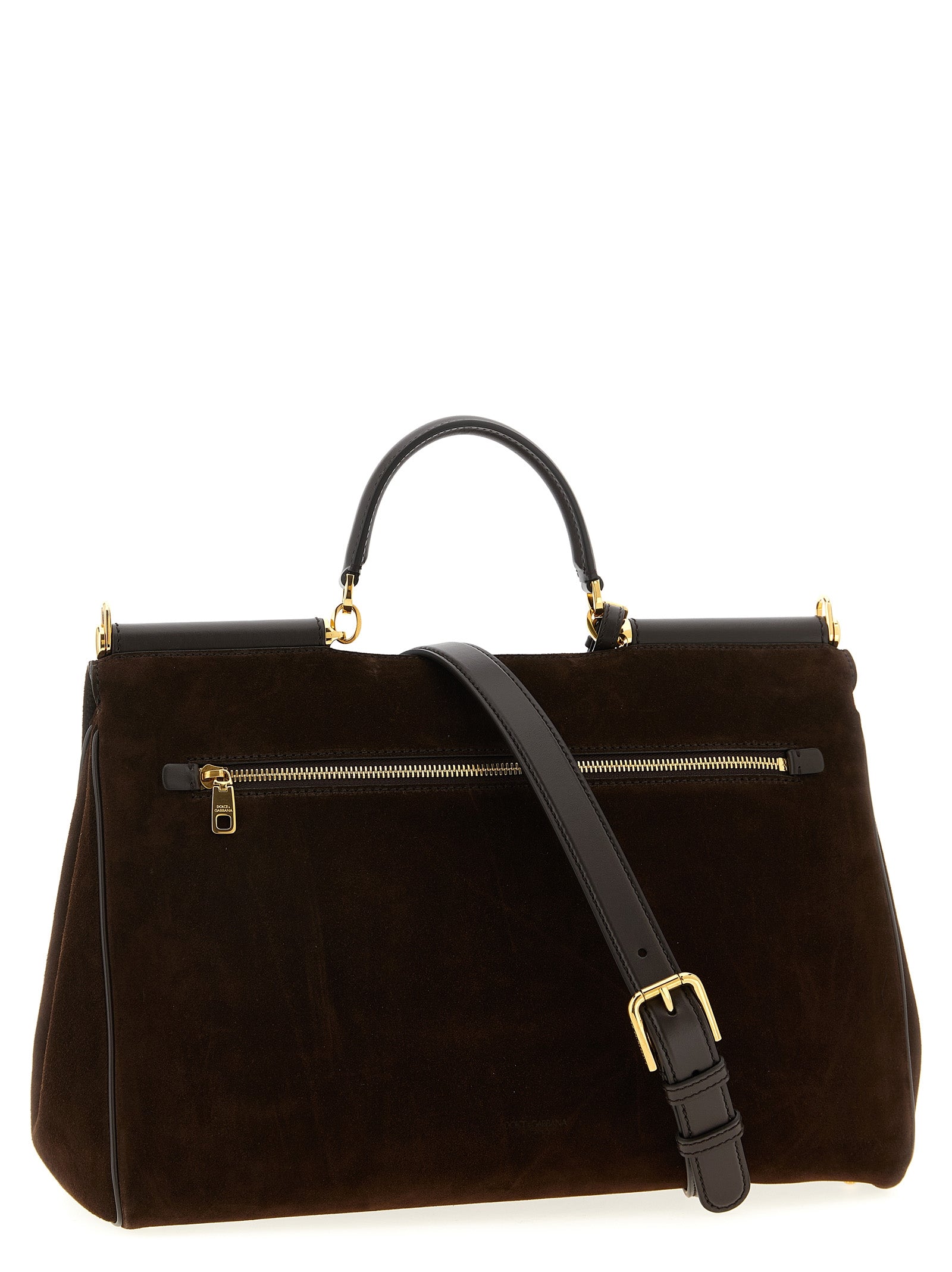 Brown Pvc Handbag