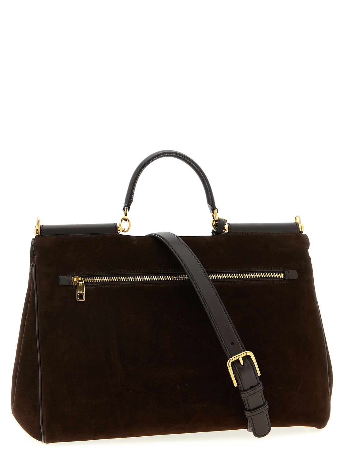 Brown Pvc Handbag