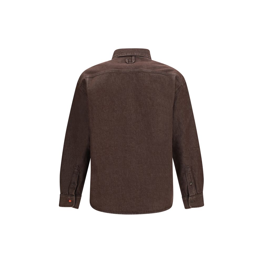 Brown Denim Shirt