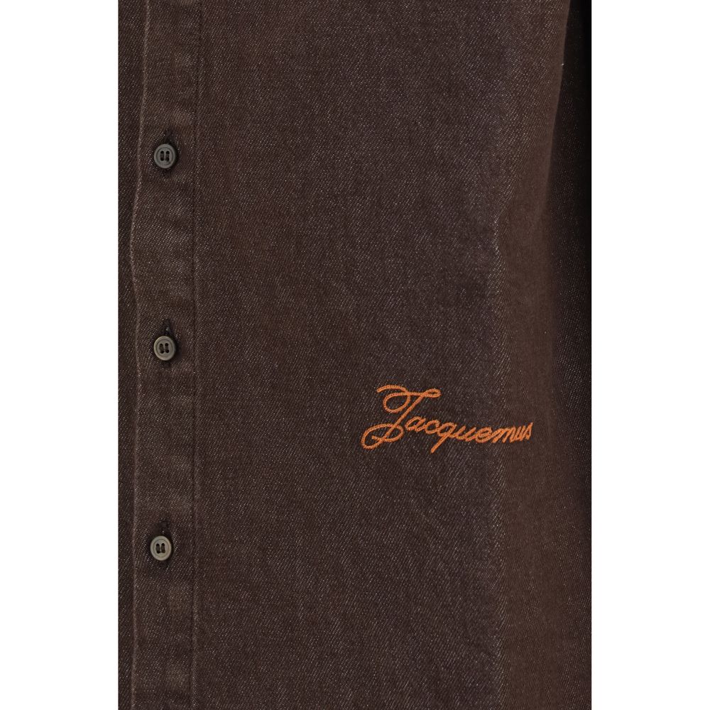 Brown Denim Shirt