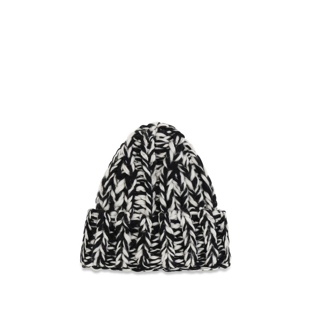 Black Wool Oves Aries Beanie