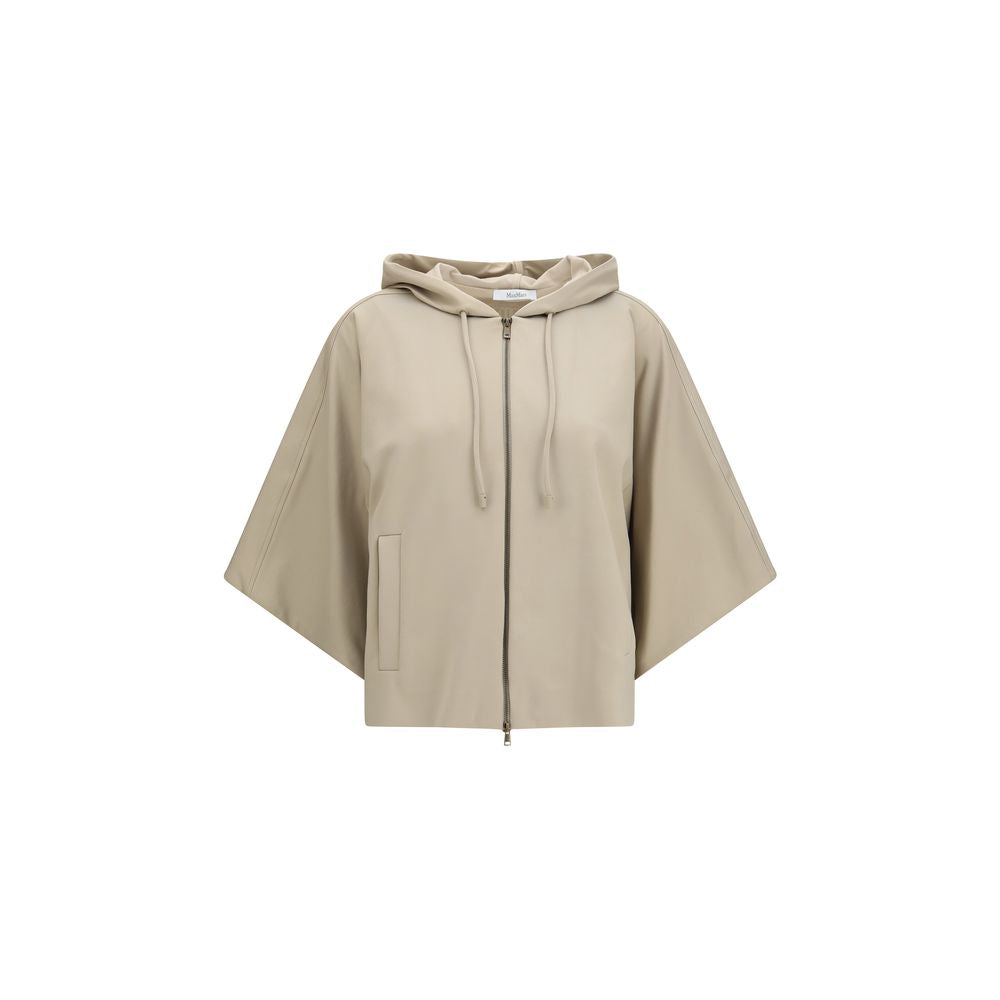Beige Polyamide Sweatshirt