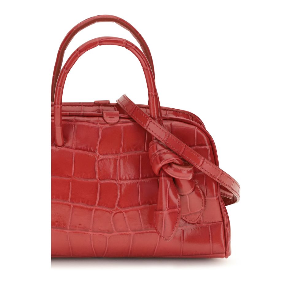 Red Calf Leather Bos Taurus Shoulder Bag
