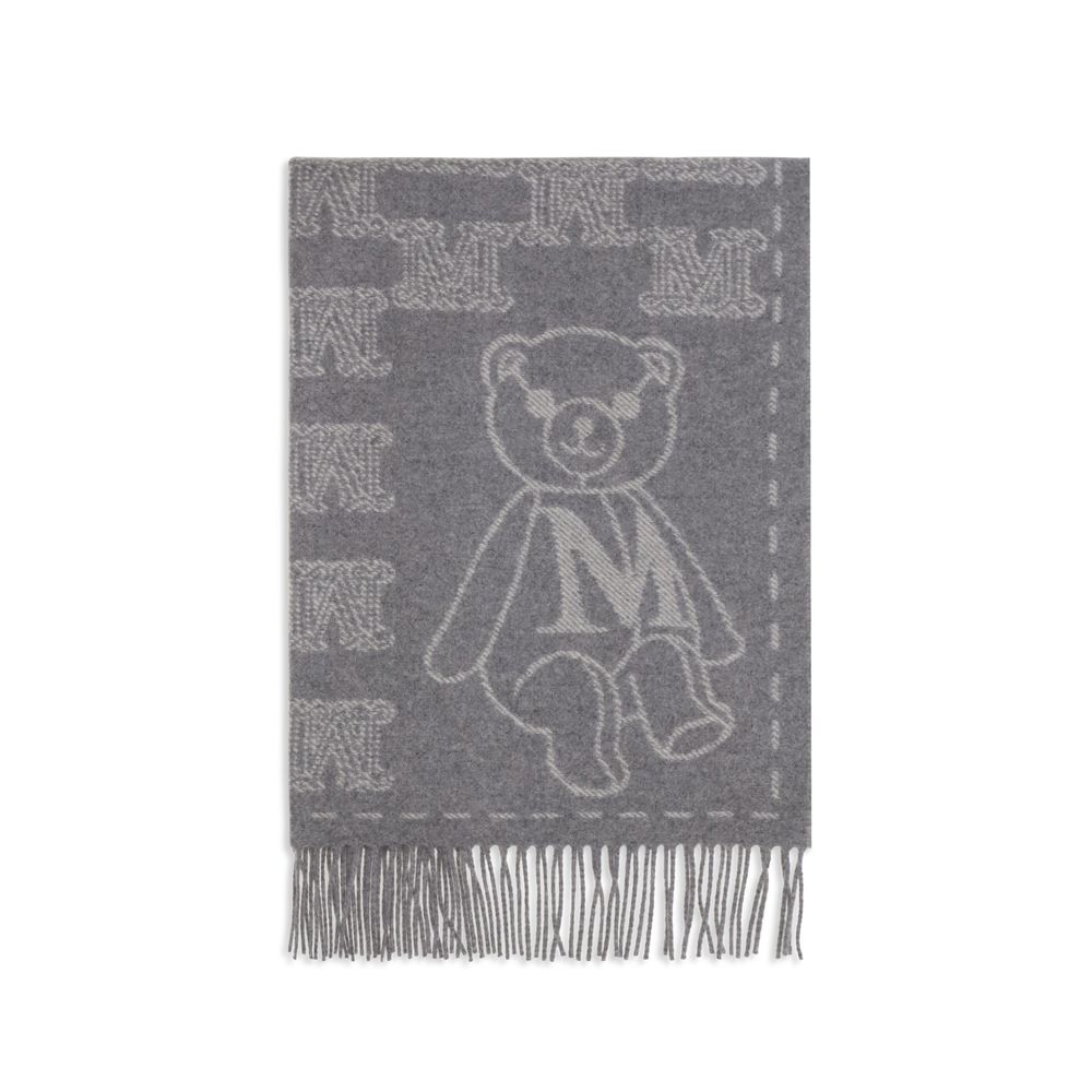 Gray Cashmere Scarf