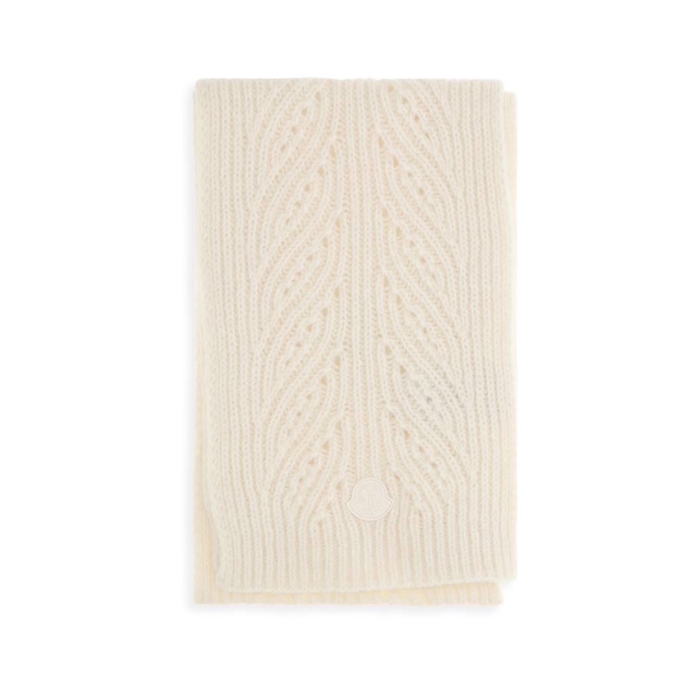 Beige Wool Oves Aries Foulard