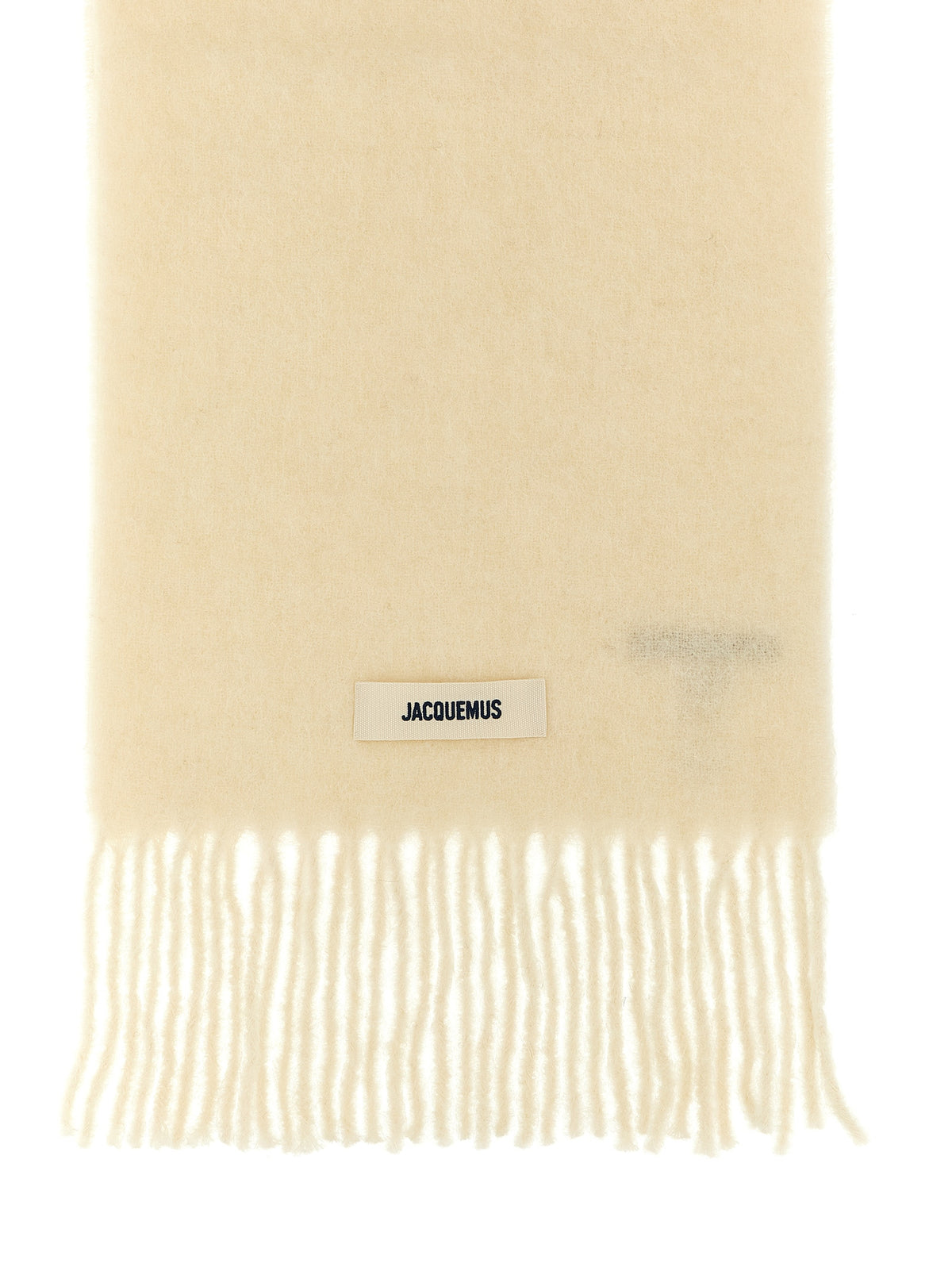 White Alpaca Leather Foulard