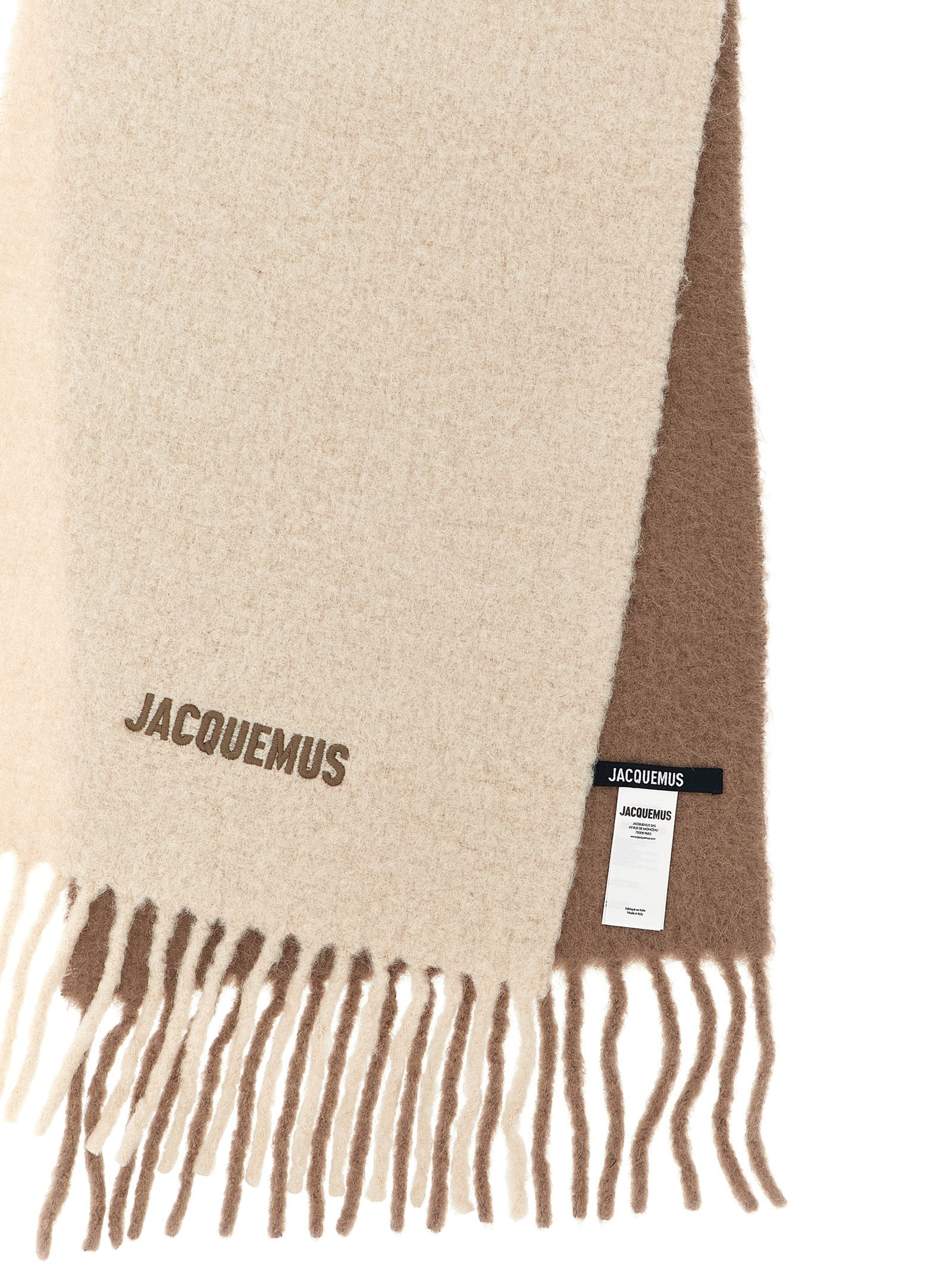 Multicolor Wool Foulard