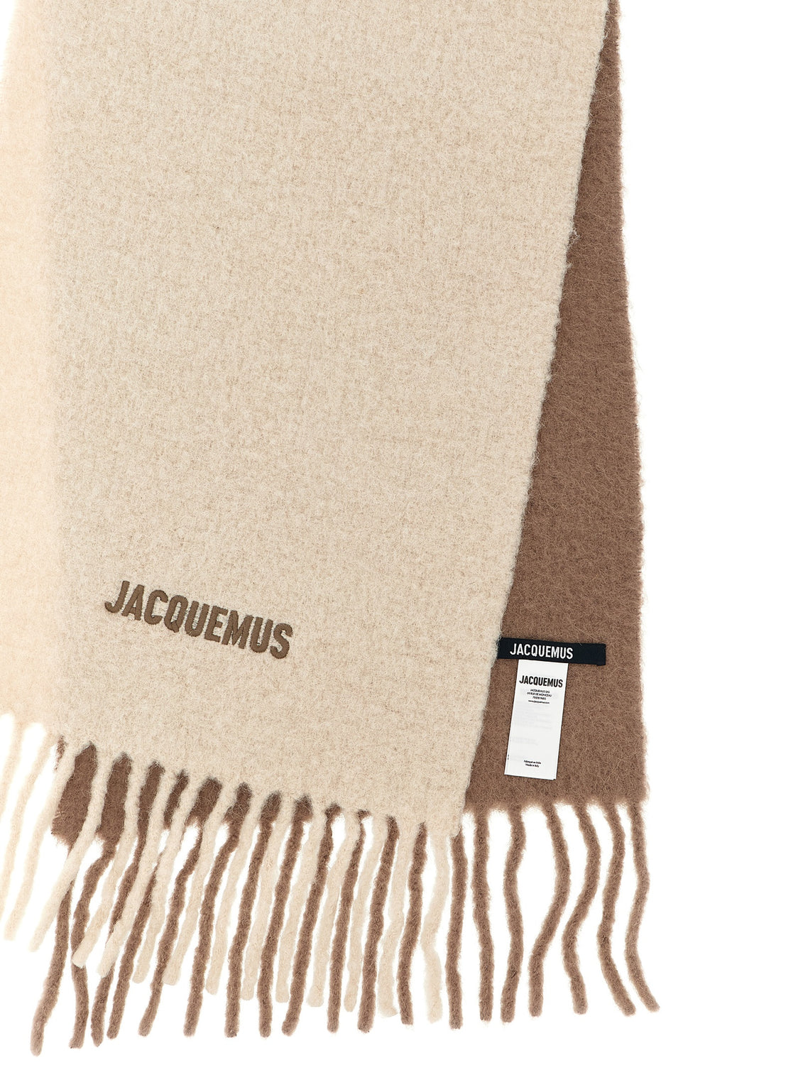 Multicolor Wool Foulard