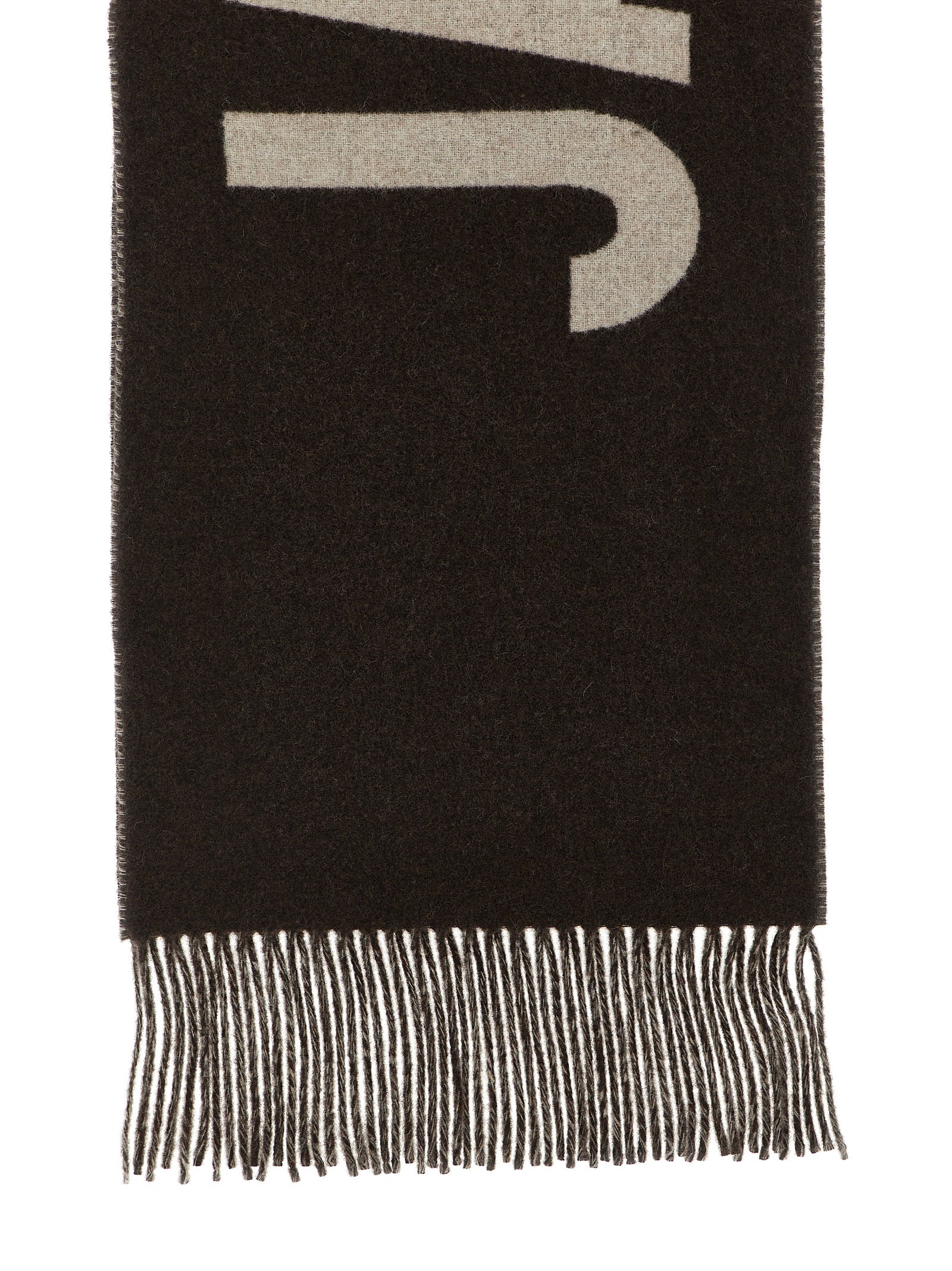 Brown Wool Foulard