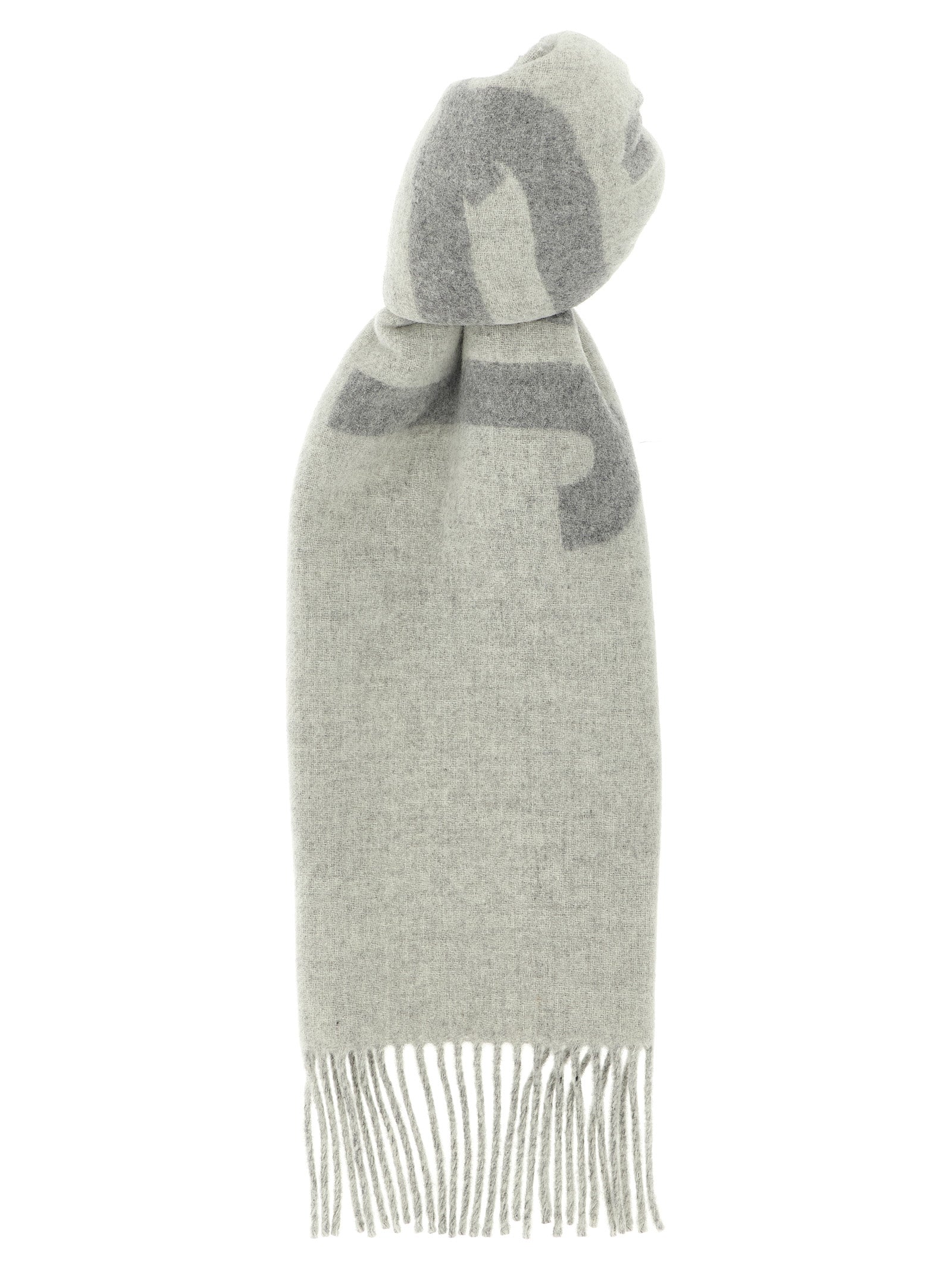 Gray Wool Foulard