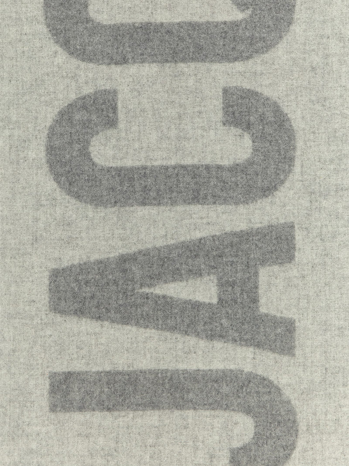 Gray Wool Foulard