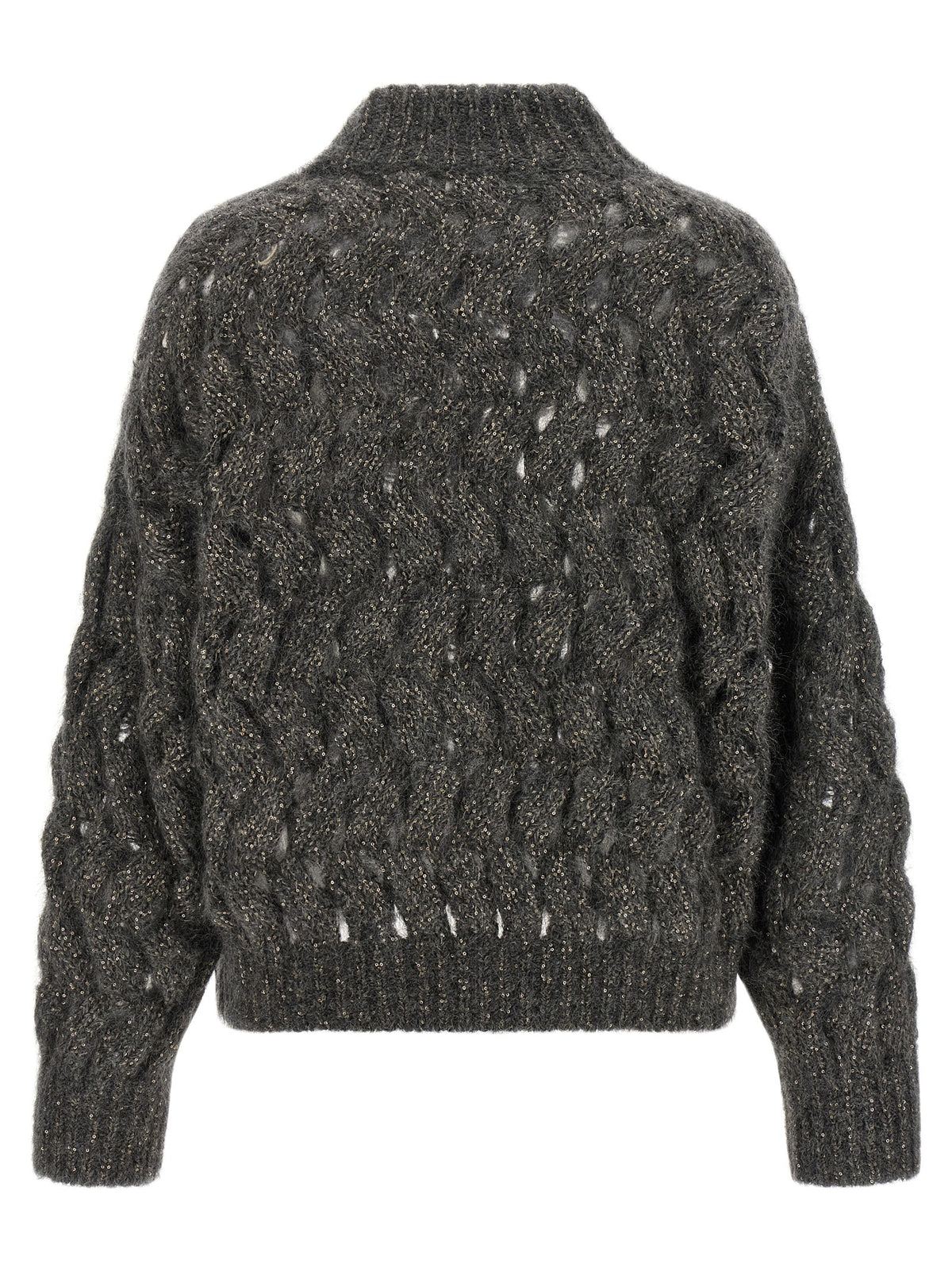 Gray Wool Cardigan