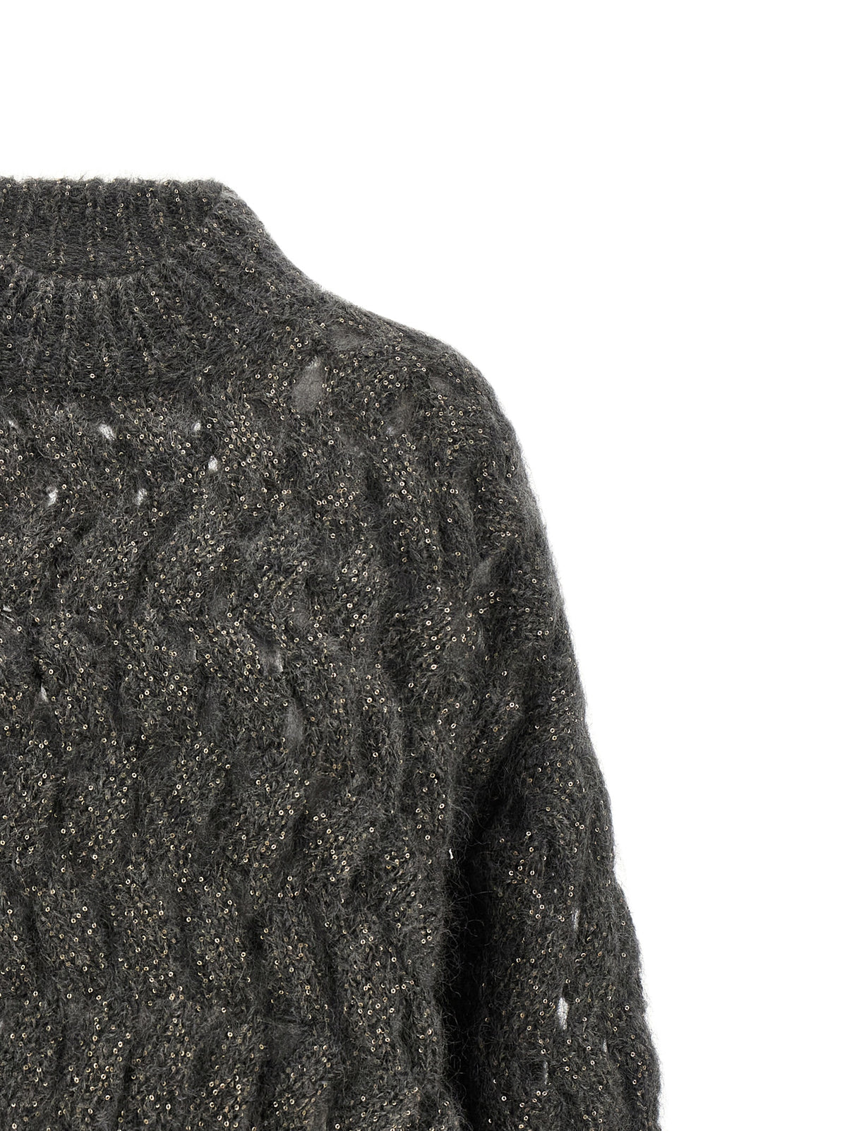 Gray Wool Cardigan