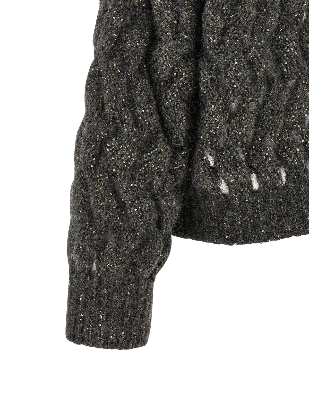 Gray Wool Cardigan