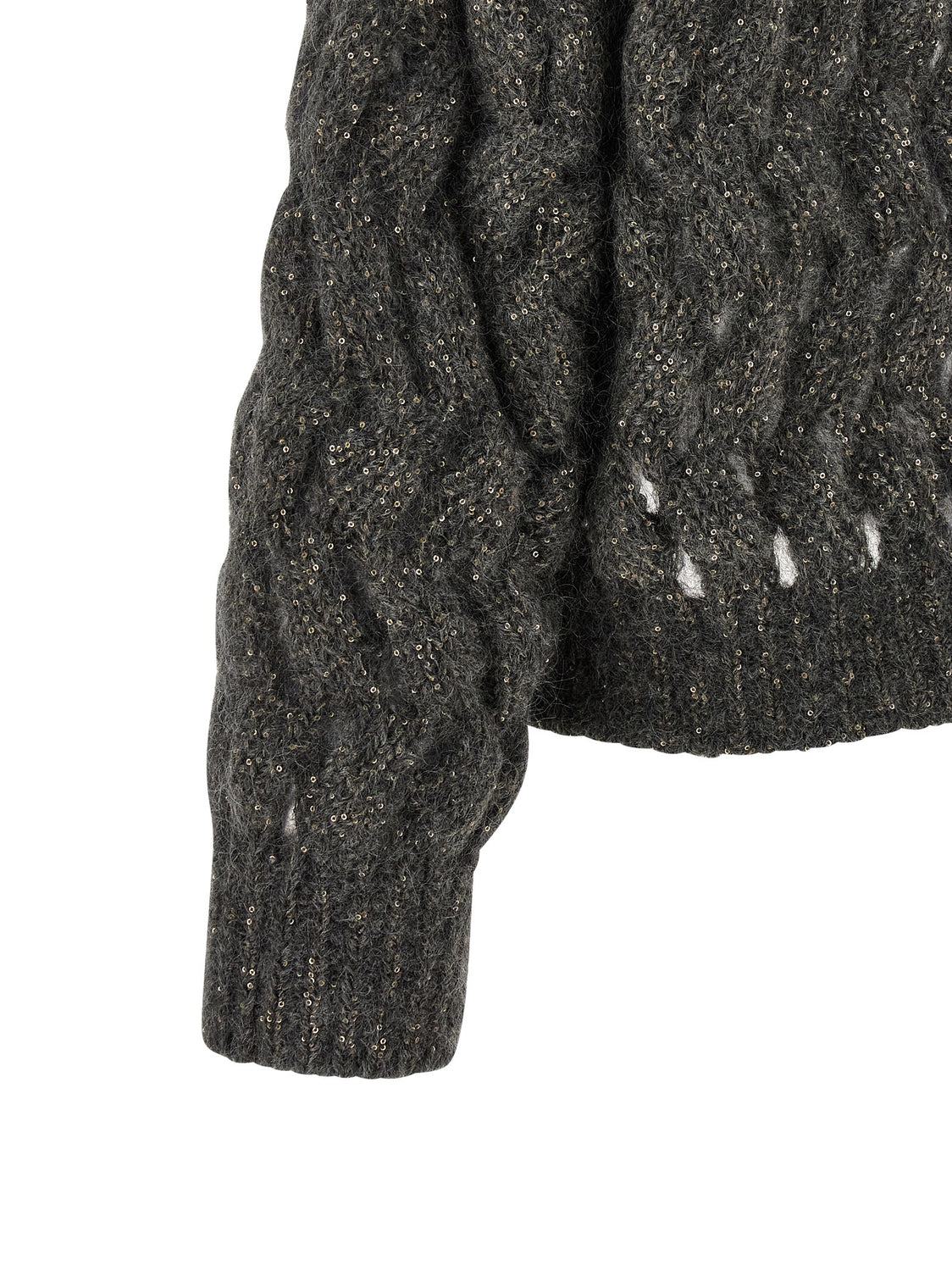 Gray Wool Cardigan