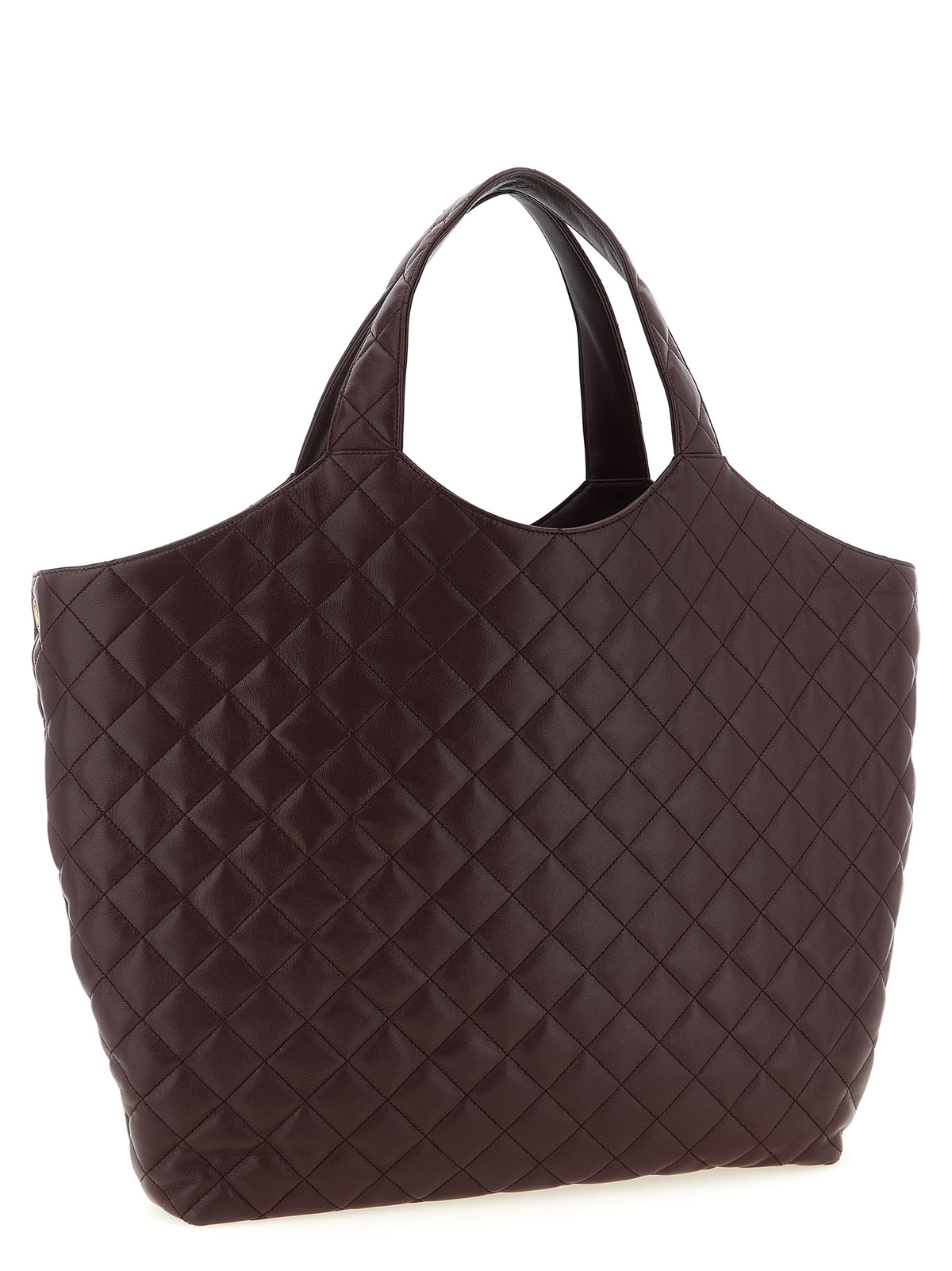 Bordeaux Lamb Leather Tote Bag
