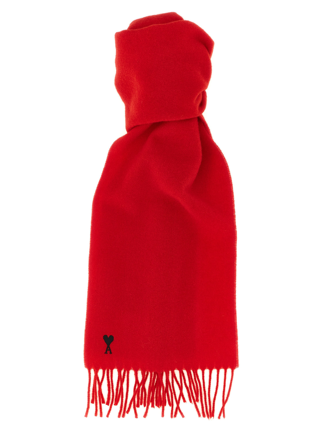 Red Wool Scarf