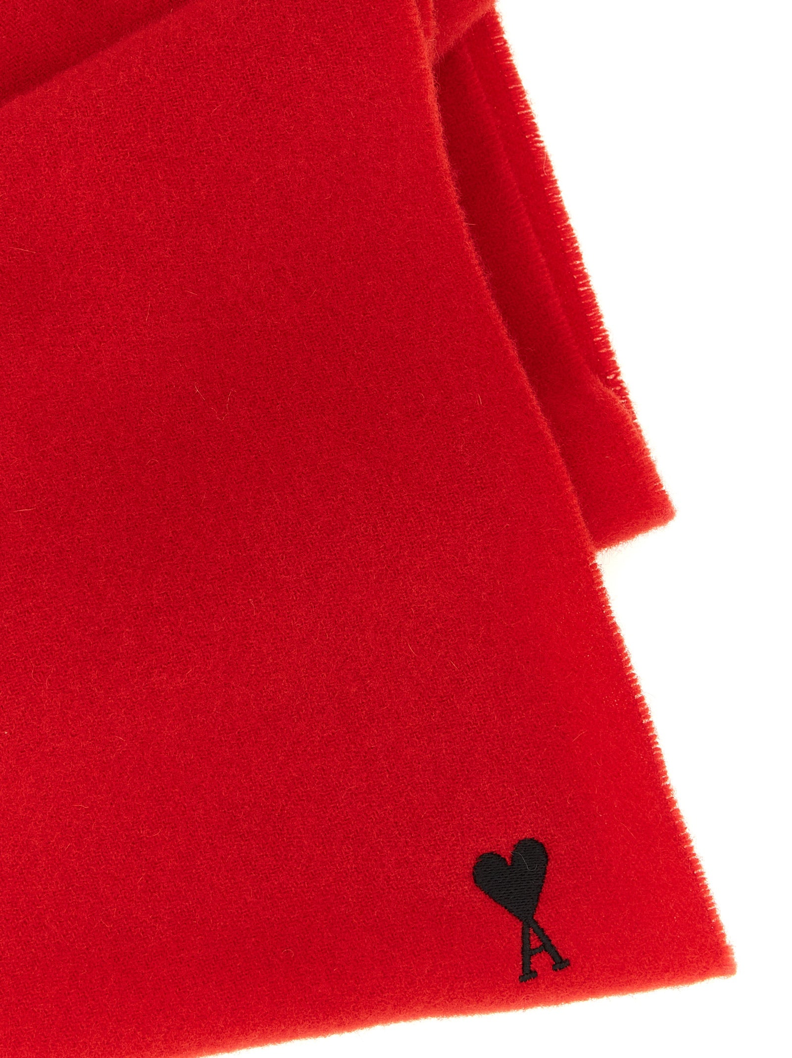 Red Wool Scarf